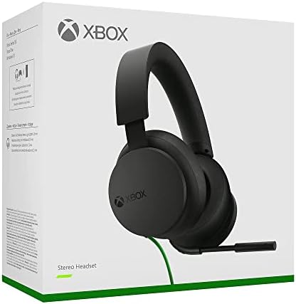 Microsoft Xbox 8LI-00002 Słuchawki do Gier, Czarny, 22.4 x 10.5 x 22.7 cm