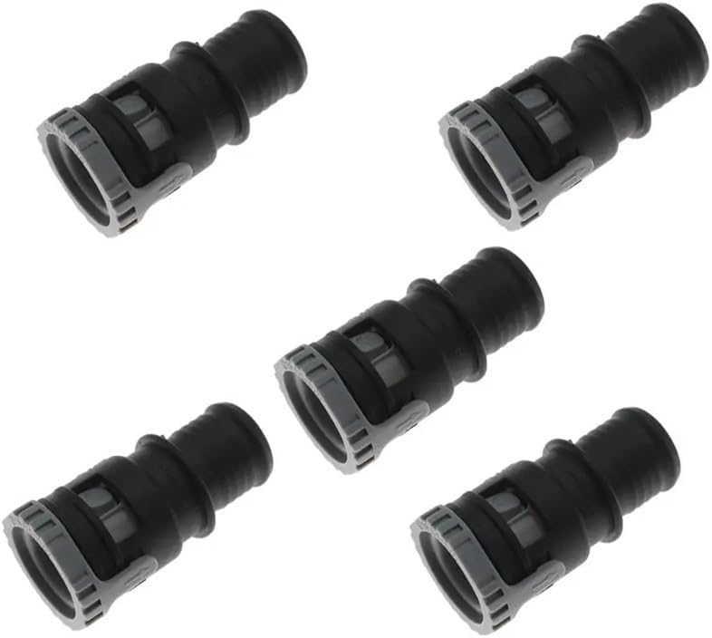 1/2/5/10PCS Heater Hose Connector Fit for C-Ma Fo MK2 2012 2013 2014 2015 2016 Es Ku 2.0L Ec 2013-2016(5PCS)