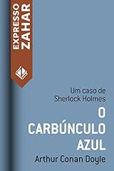 Capa de O carbúnculo azul: Um caso de Sherlock Holmes