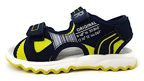 Sandales garçon bleu Richter chaussure été enfant pour marche et loisirs