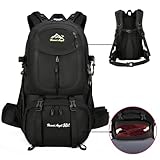 [VENDAGO] 登山 リュック 大容量 リュック 防災 バックパック 防災バッグ 登山用リュックサック アウトドア 防水 旅行 通勤 通学 出張 キャンプ用 多機能 耐衝撃 耐荷重 靴/弁当収納