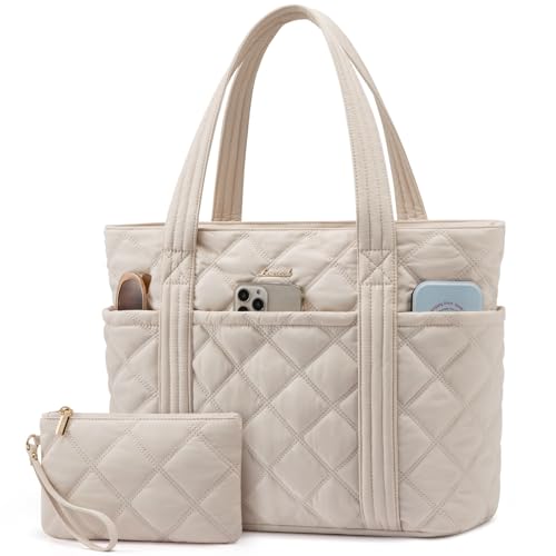 LOVEVOOK Quilted Puffer Tote