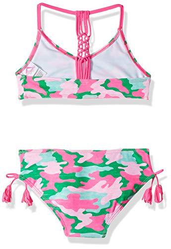 Kanu Surf Girls' Willow V-Neck Bikini Beach Sport 2-Piece Swimsuits2