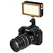 Fotodiox Pro LED 98A, Video LED Light Kit, with Dimmable Switch, 1x Sony Type Battery, Battery Charger, Removable Diffuser + Tungsten Gel. Camera Bracket, Color Temperature 5600K, CRI > 95