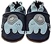 ENGEL + PIRATEN Krabbelschuhe MARKENQUALITÄT VIELE Modelle bis 4 Jahre Babyschuhe Leder Lauflernschuhe Lederpuschen (12-18 Monate(Gr.20/21), Elefant Blau)