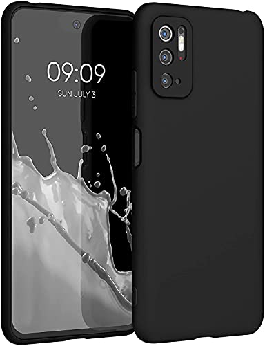 Image of Mobile Back Cover Case for Redmi 9 Power (Silicone Case|CameraProtection|Black SC1510)
