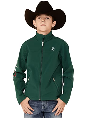 Image of Ariat Unisex Youth's New Team Softshell MEXICO Jacket