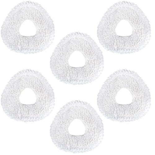 6 Stück Waschbare Wischpads wiederverwendbar mit Premium Mikrofaser & starker Fleckenentfernung. Anwendbar für: Narwal Freo Z Ultra/X Ultra/X Plus/Freo