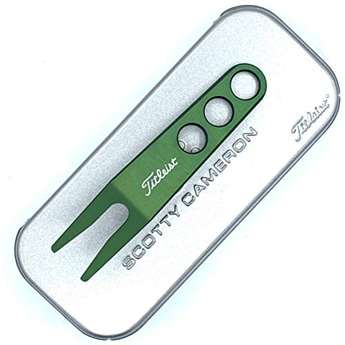 Scotty Cameron Divot Pivot Tool with Tin Box Green