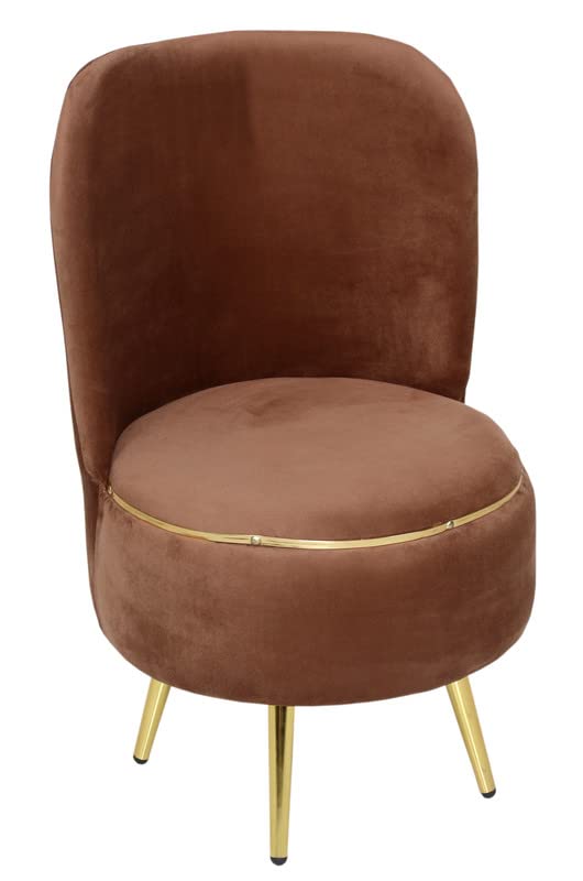Image of Ottoman Stool for Living Room, Velvet Foot Rest Puffy for Sofa, Foot Stool for Sitting, Modern Puffy Chair for Bedroom, Metal Legs Ottoman for Home Decor, 17 /32 inch Height (Combo-Mouse)