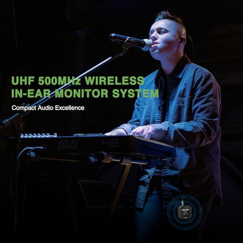 Melonare Pm-1 Wireless In-Ear Monitor System - Uhf 500Mhz, No Delay, Hd Audio, Beltpack Transmitter & Receiver thumb #6