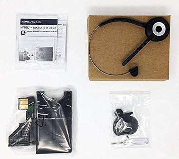 Mitel Wireless DECT Headset for MiVoice 6930 and 6940 Phones, Noise Cancelling, HD Audio, Part #51305332