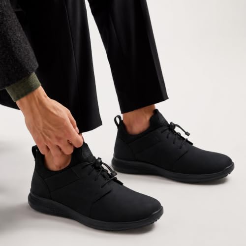 Image of Ergon Kansas Genuine Leather Men's Formal Slip-On Shoes | Available in Black & Tan | Cushioned Comfort | Office, Business Sizes UK 6-11
