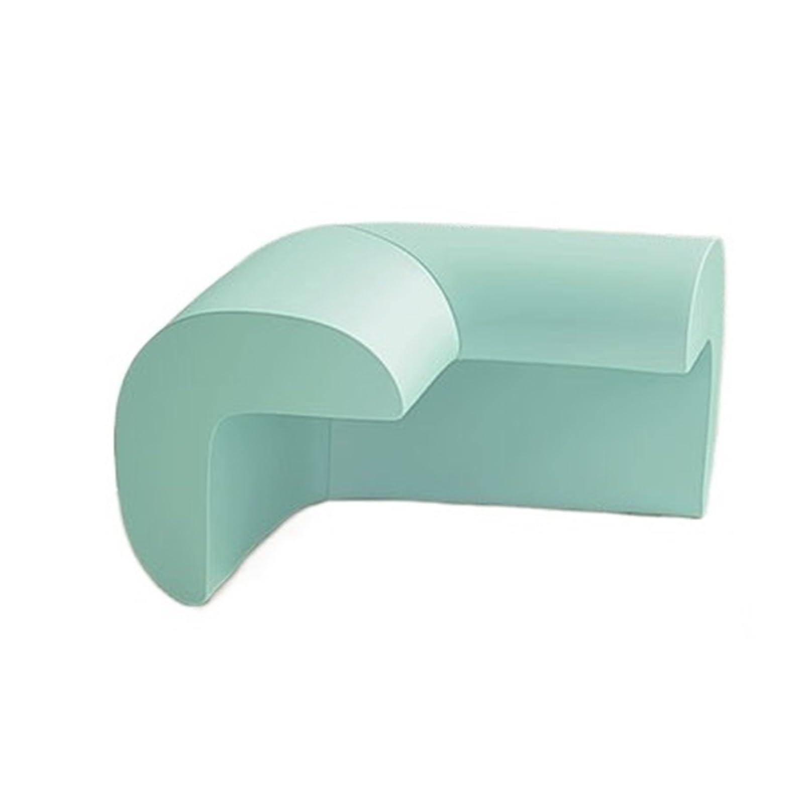 4Pcs Furniture Edge Cover Pad Table Corner Protector Safety Protection Guards Bumper Anti-collision Foam(4pcs light green)