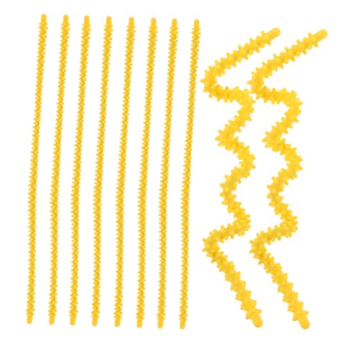 Beavorty Hair Curlers Perm Rods 10pcs Silicone Reusable Perm Rods for Curls Perfect for Home Travel