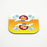 10x10cm mit stark abgerundeten Ecken