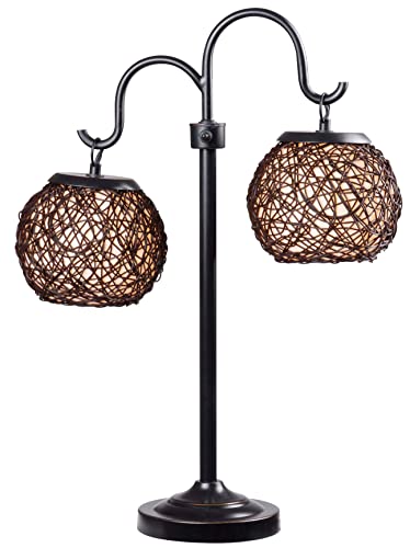 Kenroy Home 32245BRZ Castillo Table Lamps, Medium, Oil Rubbed Bronze with Highlights #1