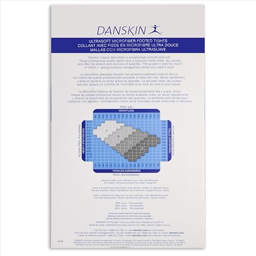 Medias mujer de microfibra Danskin para danza y ballet cómodas 5