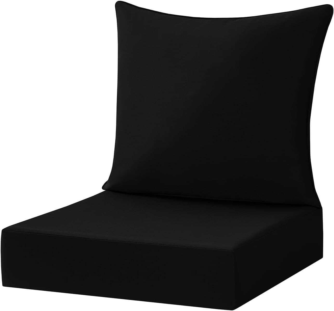 LOVTEX Outdoor Deep Seat Cushion Set, Water Resistant