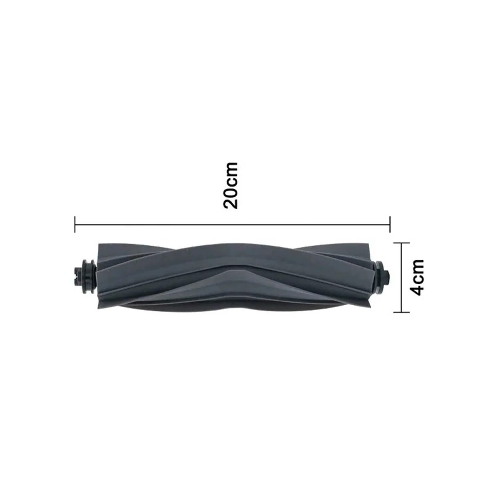 FGFHTFH Vacuum Cleaner Main Rubber Roller Brush Parts, Compatible with Dreame X40 Ultra L10/ L20 Ultra L10S Ultra S10 Pro X20 Pro X30 Ultra(1pc)