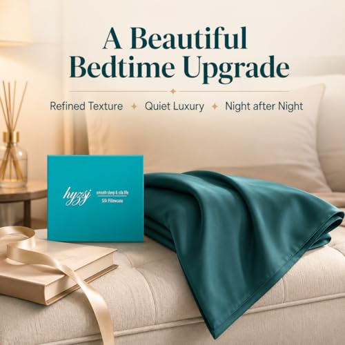 Mulberry Silk Pillowcase for Hair and Skin Queen Size,Silk Pillowcase 20X30 with Hidden Soft Breathable Smooth Cooling Pillow Covers for Sleeping,Gifts for Women Men - image 2