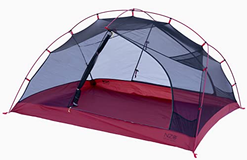 Near Zero 2 Person Ultralight Backpacking Tent, 2 Door, 20D Ripstop Waterproof Sealed Nylon, Freestanding, Rainfly, 3 Season, with Lightweight Aluminum Frame. Easy Setup System