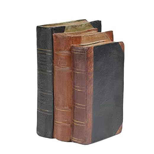 Guichifun Decorative Books Home Decor Clearance - Resin Retro Classical Fake Books Faux Books Decoration Fall Decor Gifts for Men Coffee Table Shelf Decor for Living Room Decor 5.5 * 4.5 * 7.5 Inch