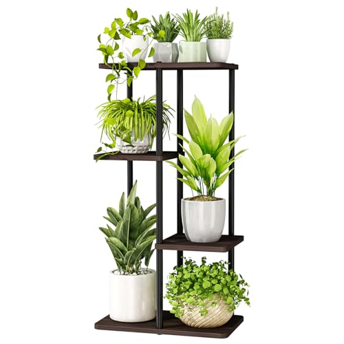 Bamworld Pflanzenständer Indoor Metall Pflanzenregal Outdoor...