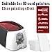 30pcs Blank Credit Cards Blank Plastic Cards (CR80 30 Mil) Compatible with Most Photo ID Badge Printers