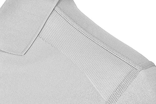 Akwa Men's Dry Wicking Golf Polo Body Mapping Mesh Design 100% Polyester Seamless Ventilation Zones4