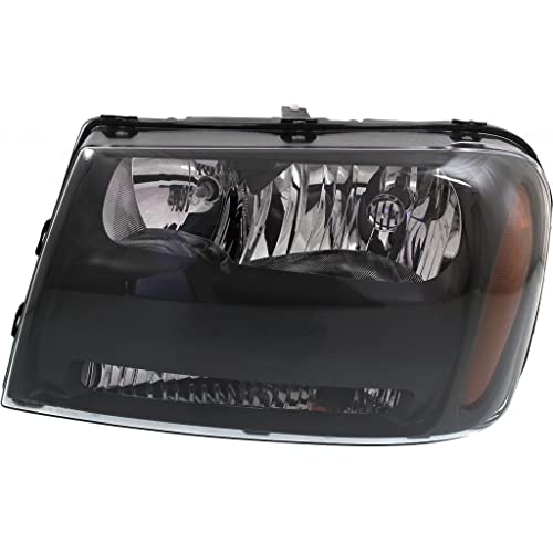 CarLights360 For Chevy Trailblazer 2006-2009 Headlight Assembly06-2007 LT. 2008 2009 L Model Driver Side DOT Certified GM2502304N