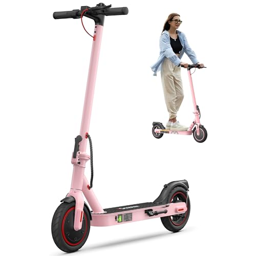 iScooter Electric Scooter for Adults, 23/18/12 Miles Long Range,22/19/18 Mph Top Speed, Commuting Electric Scooter with Cruise Control, Double Braking