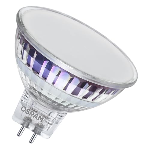 OSRAM Spot LED Star MR16 5,3 W 827, blanc chaud 2700 K, GU5.3, 120°, 630 lm, sans mercure