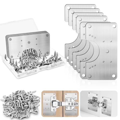 Cabinets Hinge Repair Plate Brackets Hinges Repair Board Fixing Plates
