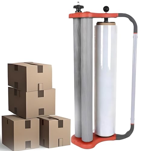 Ręczny podajnik folii stretch, Stretch Film Dispenser Handheld 500mm Width 157mm Max Diameter