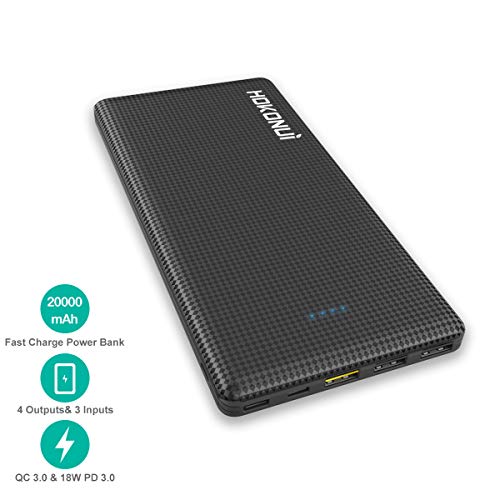 Portable Charger Power Bank Hokonui 20000mah External Battery Pack