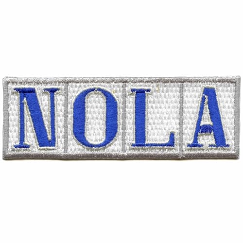 NOLA Street Tiles Patch New Orleans Pride Embroidered Iron On