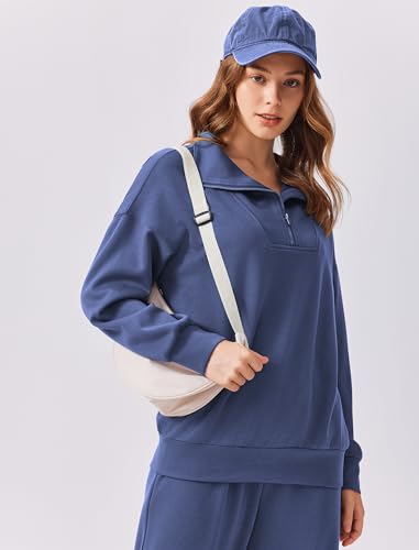 Image of PINSPARK 2 Piece Sets for Women 2026 Fall Outfits Sweatsuit Oversized Sweatshirt Wide Leg Sweatpants Matching Set Tracksuit