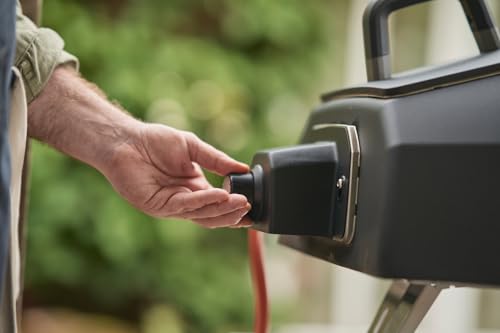 Ooni Original Gasbrenner für Karu 2 Pro – Gasbrenner-Aufsatz mit 50 mBar Gasregler & Schlauch - Perfekte Hitze Pizzaöfen - Schnelle Installation Pizzaofen Zubehör