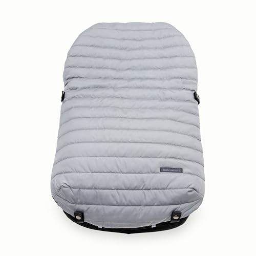 Image of Little Unicorn Infant Car Seat Footmuff - Weather-Resistant Baby Bunting Bag with Magnetic Closure, Non-Slip Backing & Open Harness Design - Universal Fit Winter Cover for Baby Car Seat & Stroller