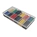 MEREPACCOR 280pcs Heat Shrink Tubing Insulation Shrinkable Tube Assortment Electronic Polyolefin Wire Cable Sleeve Kit - (Color: 280 pcs)