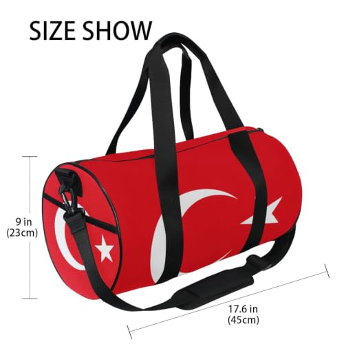 Bolsa de deporte redonda ligera para hombre y mujer de Turquía 4