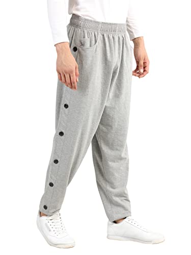 Image of CHKOKKO Men's Regular Fit Mid Rise Casual Track Pant Lower with Pocket