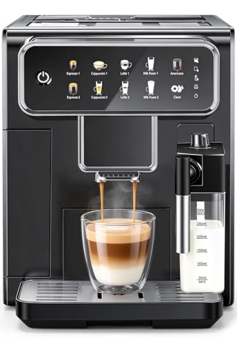 best coffee maker with grinder and frother