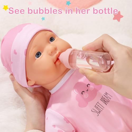 Mother Love Muñeca Bebé Interactiva 16 Pulgadas miniatura 4