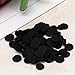 100pcs Black Microdermabrasion Filters, 3 Sizes Cotton Filter Round Filtering Pads for Blackhead Removal Beauty Machine(20mm)