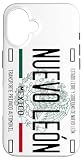 Neoleonés Nuevo Leon License Plate Phone Case for iPhone 16