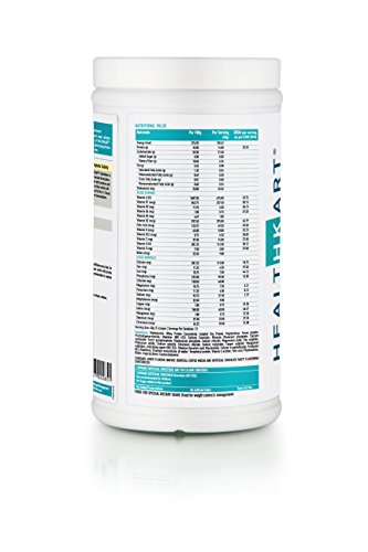 Image of HealthKart SlimShake-Meal Replacement Shake(with 21.5g Protein and 4g Fiber)-Weight Management (Cafe Mocha)- 500gm