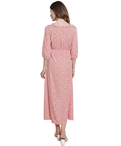 Image of AHANA Printed Crepe Maxi Dress