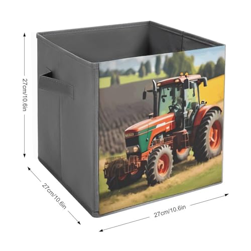 Bacs de rangement pliables de qualité supérieure avec finitions poignées en cuir